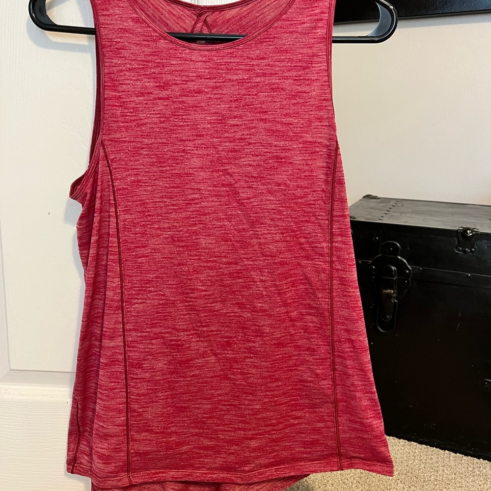 Lululemon Tank Size 6 with Open Back